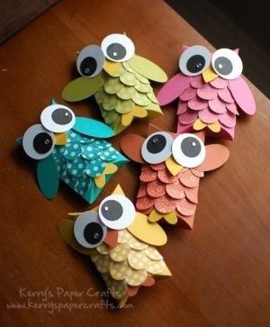 Toilet Paper Roll Owls