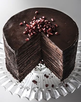 24-Layer Chocolate Cake