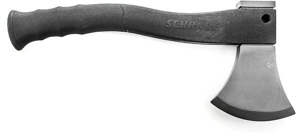 Axe with Fire Starter and Rubber Handle, Small