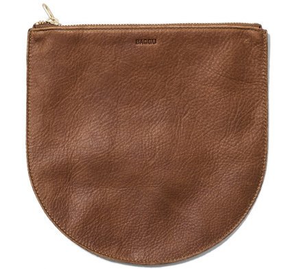 Small Brown Leather Pouch