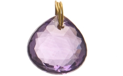 Marie Hélène De Taillac Amethyst Gem Pendant