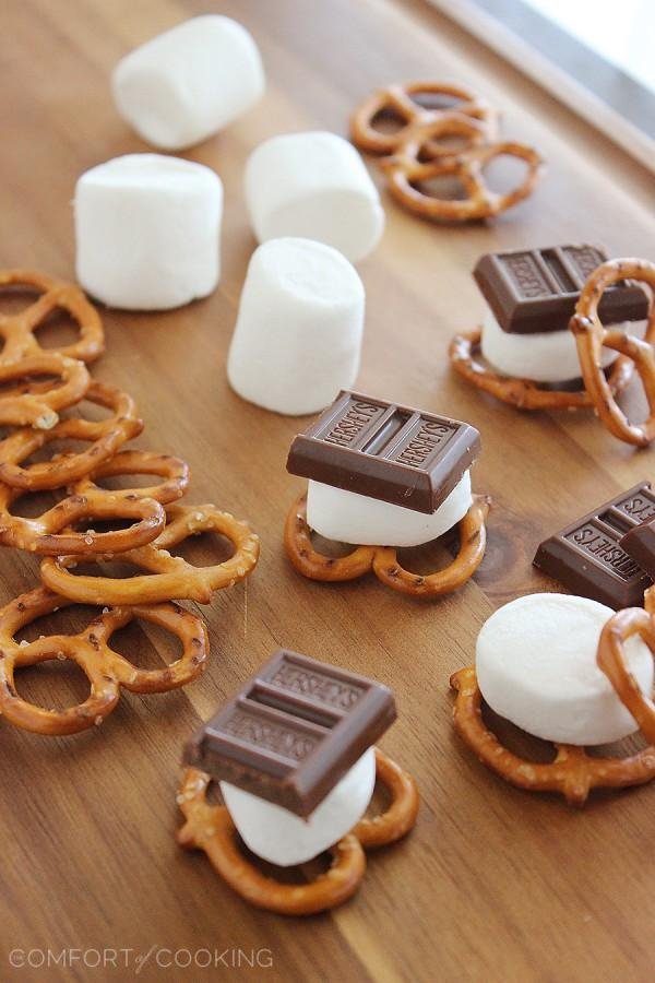 Make Pretzel S’mores