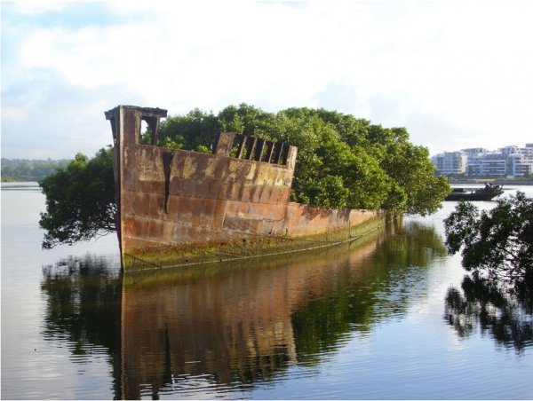 canal, river, waterway, reflecting pool, moat,