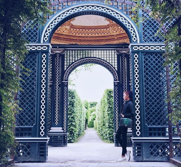 Schönbrunn Palace, arch, structure, iron, estate,