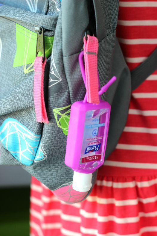 A Trial Size Bottle of Hand Sanitizer