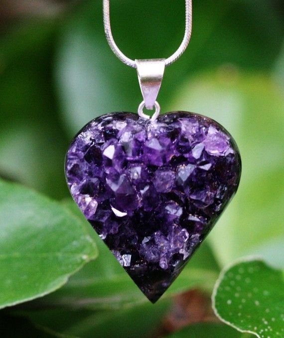 Amethyst Heart