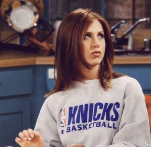 Rachel’s Knicks Sweatshirt