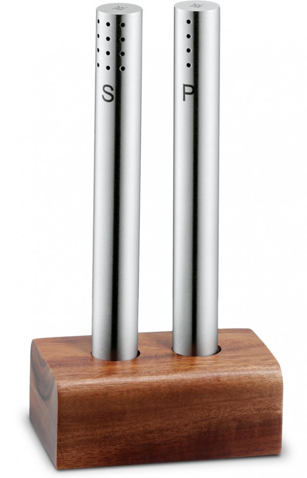 Stainless Steel Salt and Pepper Shaker Set