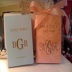 Monogrammed Bible