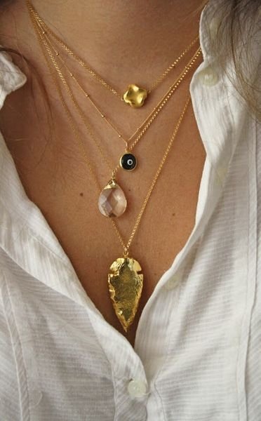 Gold Layered Necklaces