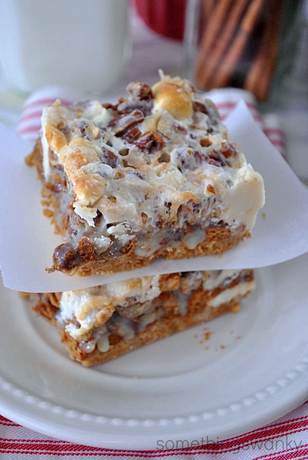 Gingerbread 7-Layer Bars