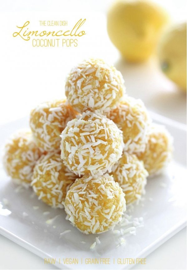 Limoncello Coconut Pops