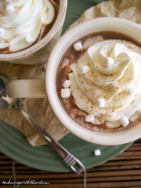 Pumpkin Spice Hot Chocolate