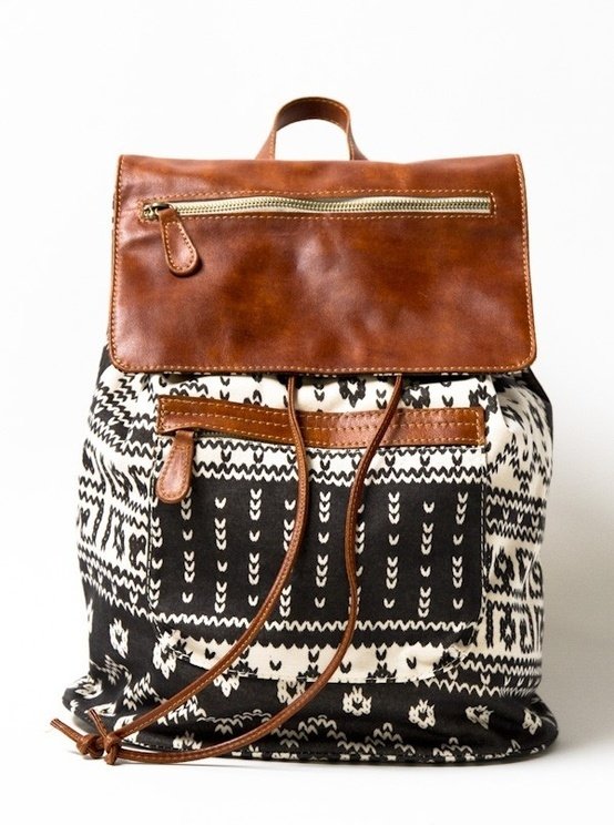 Fair Isle Backpack