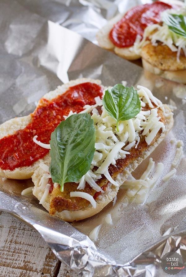 Chicken Parmesan Sandwiches