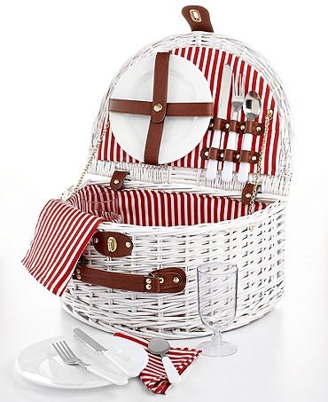 Martha Stewart Picnic Basket