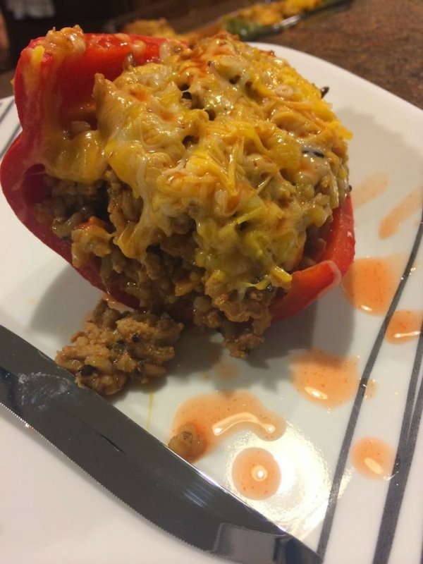 Turkey Stuffed Peppers