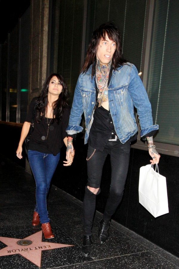 Demi Lovato and Trace Cyrus