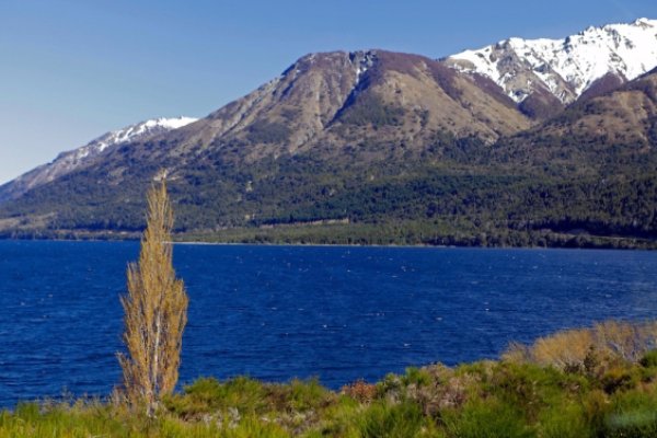 lake, landform, mountain, loch, body of water,