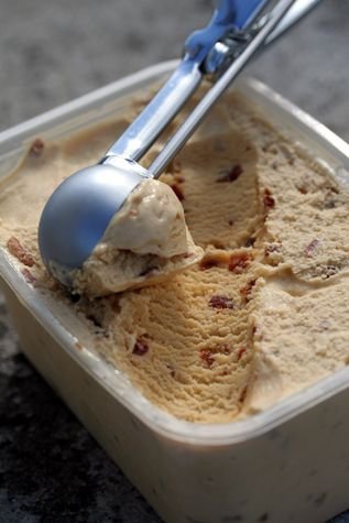 Candied Bacon Ice Cream