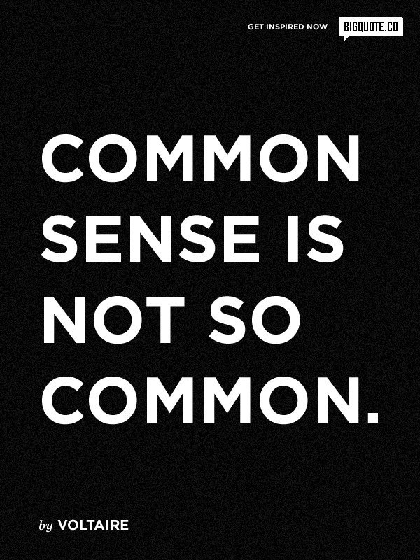 Common Sense