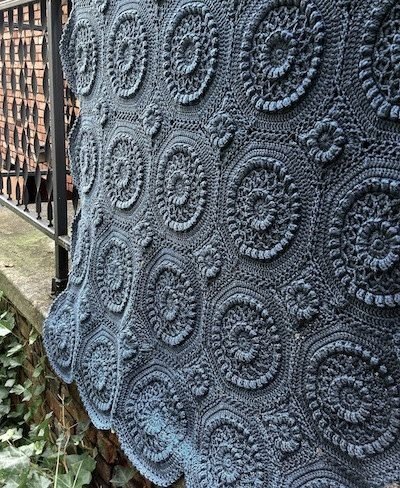 Matelassé Crochet Afghan Pattern