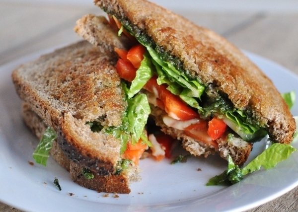 Pile Greens into Sandwiches and Wraps