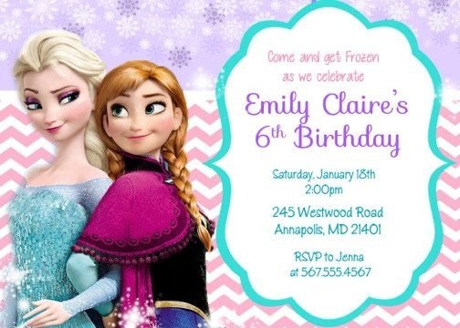 Frozen Invitation