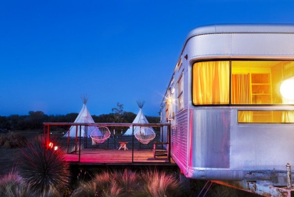 El Cosmico in Marfa, Texas, USA