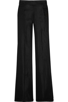 Theysken’s Theory Silk-Blend Flared Trousers