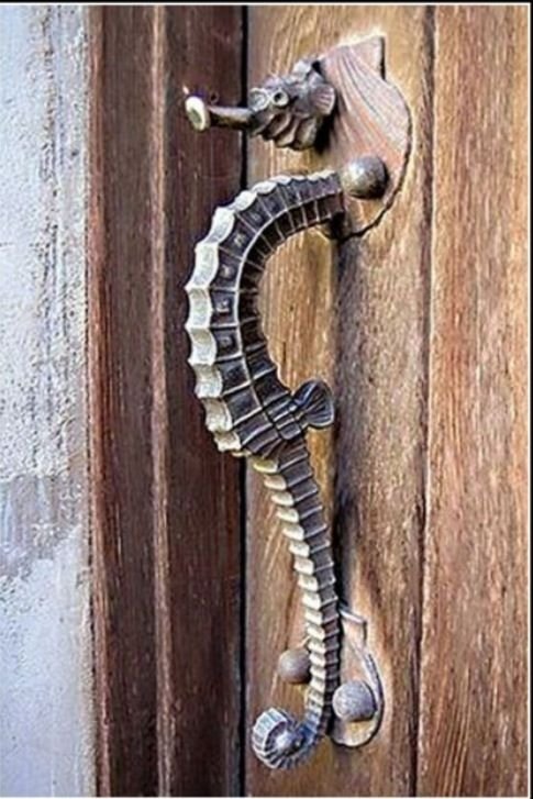 Seahorse Door Handle