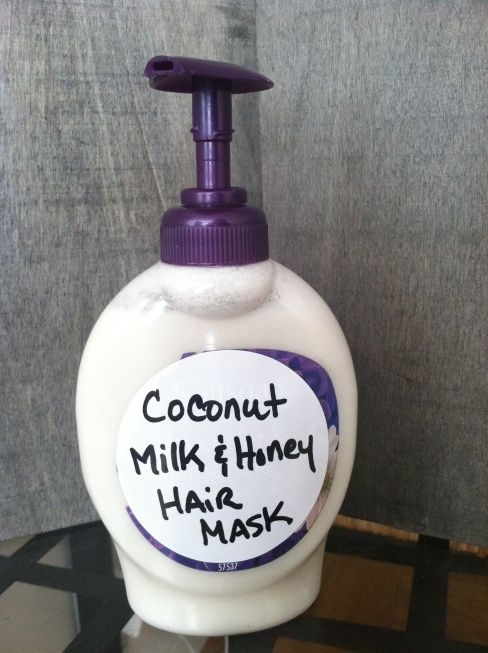 Coconut Milk & Honey Hair Mask for Hair Growth & Loss Prevention