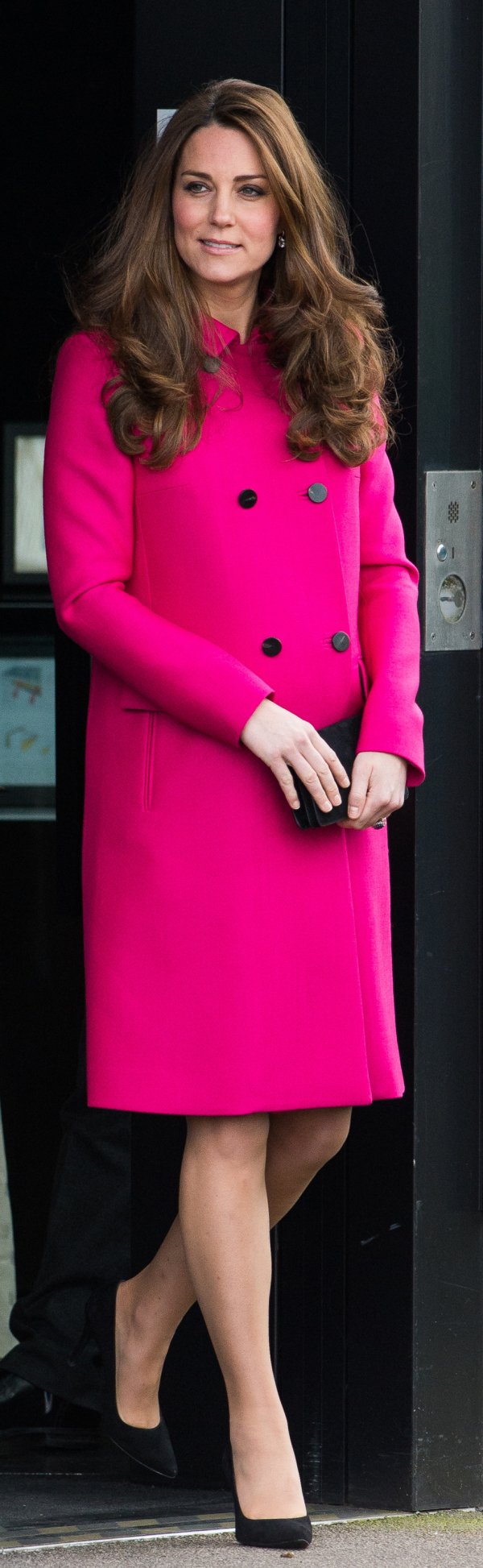 Hot Pink Mulberry Coat