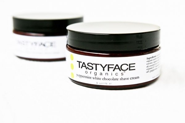 TASTYFACE Organics Peppermint White Chocolate Shave Cream