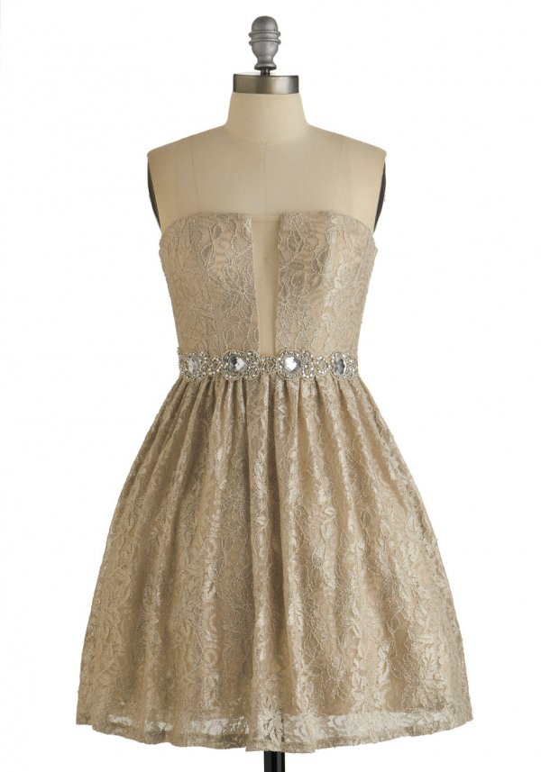 ModCloth Fancy Fanfare Dress