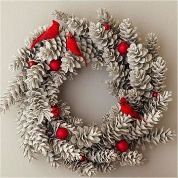 Pinecone Wreath