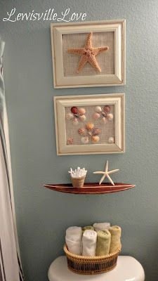 seashell bathroom decor ideas