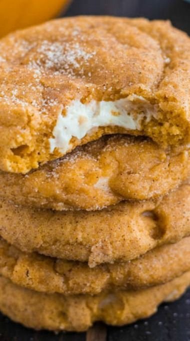 Pumpkin Cheesecake Snickerdoodles