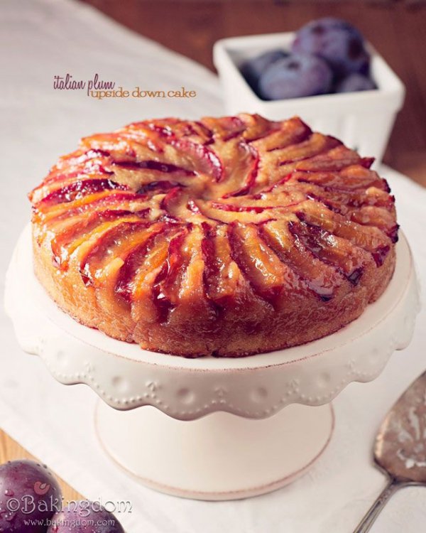 Plum Upside down Cake