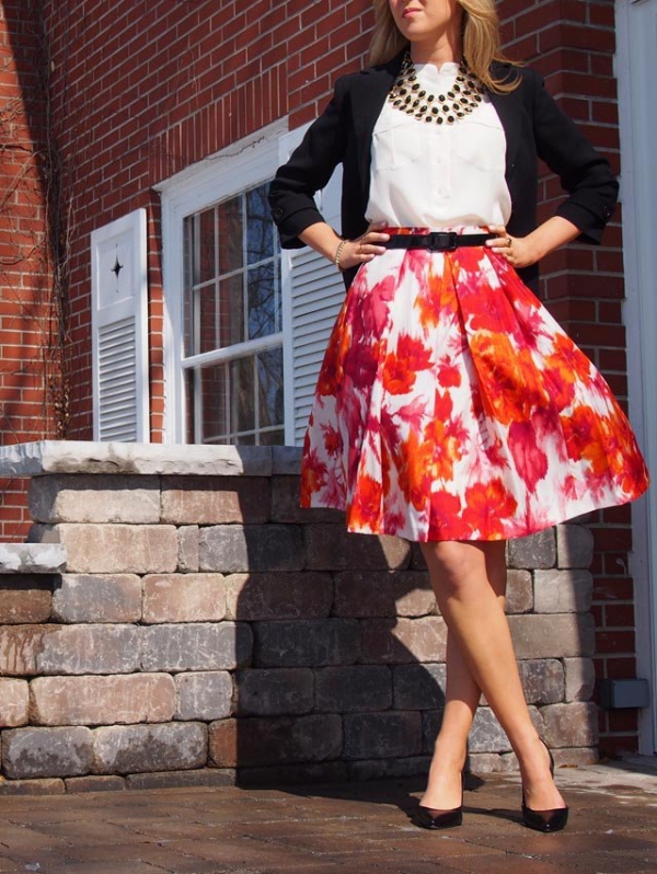 Floral Skirt