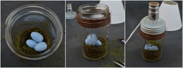 Mason Jar Lamp