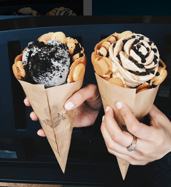 Ice Cream with Oreos