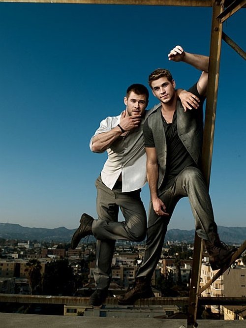 Chris and Liam Hemsworth