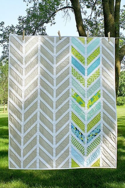 Chevron Baby Quilt