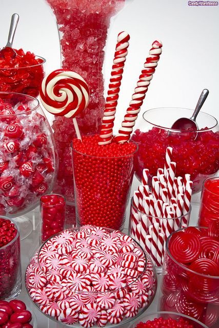 Candies in - RED