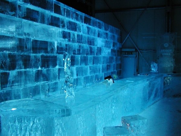 Stockholm: Absolut Ice Bar