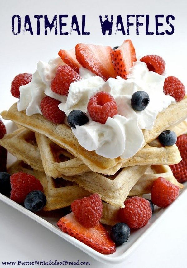 Oatmeal Waffles