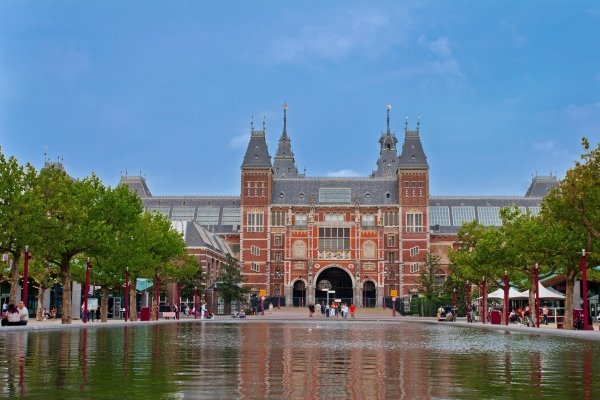 Amsterdam,Rijksmuseum Amsterdam,Rijksmuseum,Amsterdam,plaza,