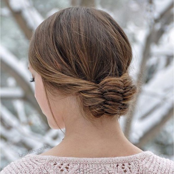 hair, hairstyle, long hair, head, chignon,