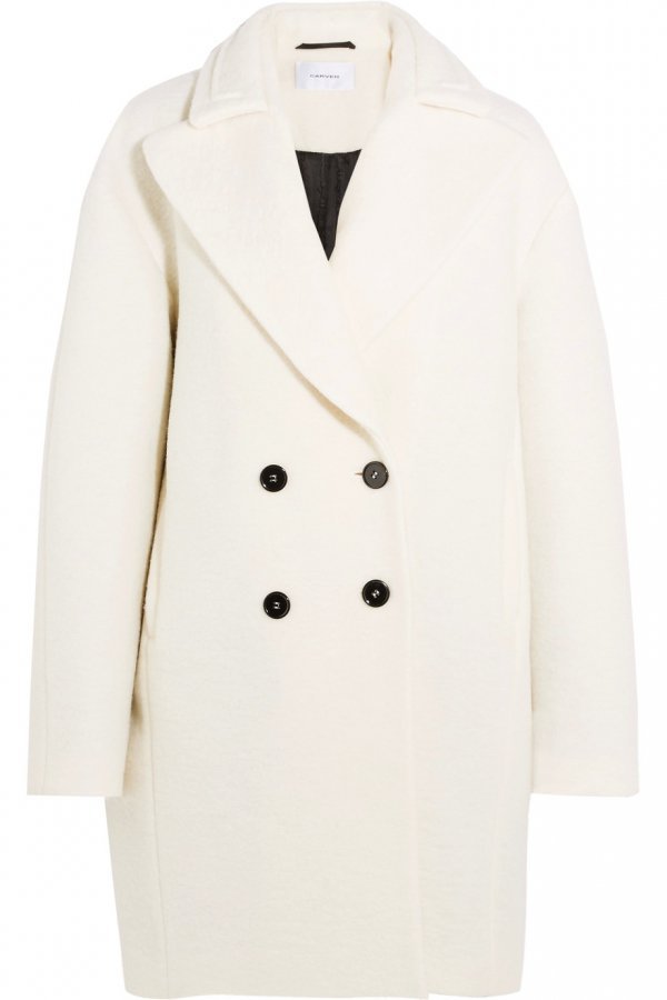 coat, white, overcoat, trench coat, beige,